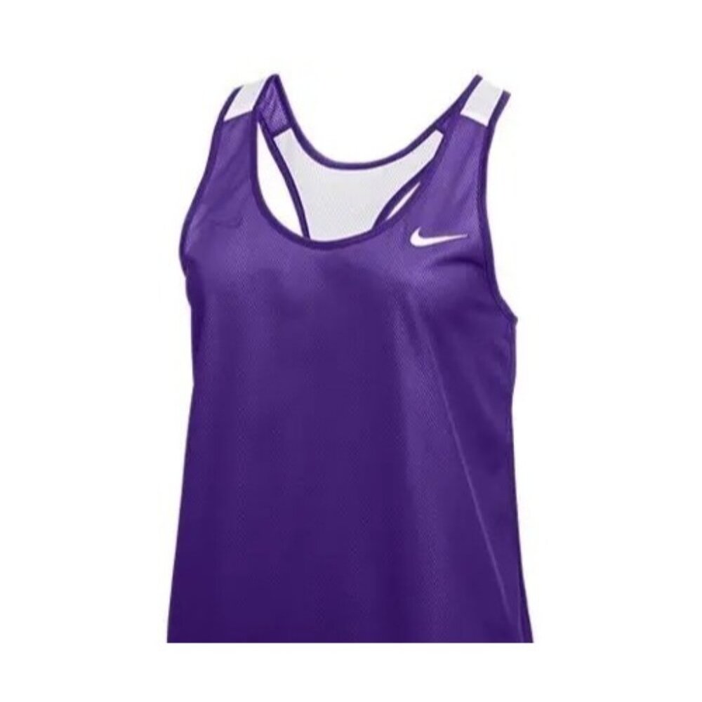 Nike Racerback Tank Top - Track & Field - Purple & White - New! Women's Small